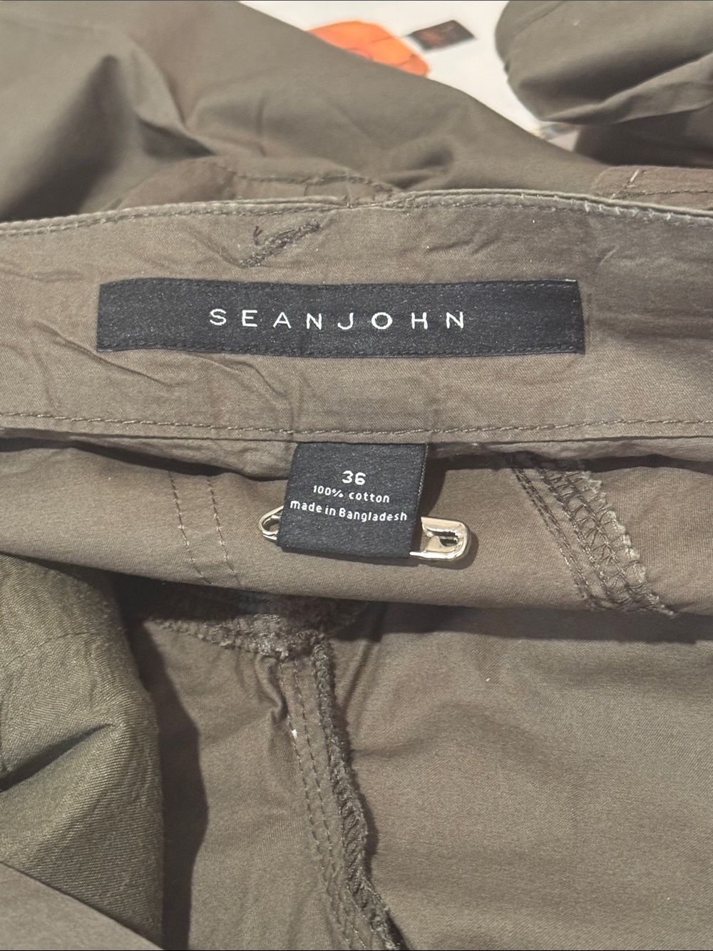 Sean John Olive Cargo Shorts